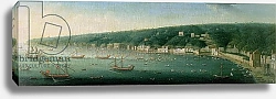 Постер Баттлер Гаспар View of Naples from the east, 1730