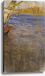 Постер Лильефорс Бруно На берегу моря. Весенний день