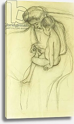 Постер Кассат Мэри (Cassatt Mary) The Pedicure, c.1908