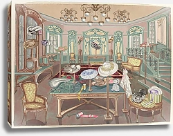 Постер Хамли Перкинс Мастерская модисток, 1905 год