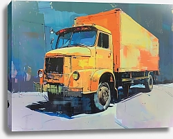 Постер Aged truck