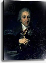 Постер Боровиковский Владимир Portrait of the author Alexander Labsin, 1816