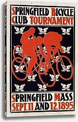 Постер Брэдли Уилл Springfield Bicycle Club Tournament, Springfield, Mass