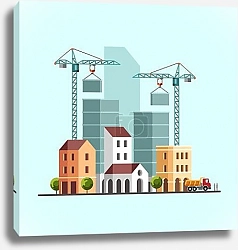 Постер Строительная индустрия