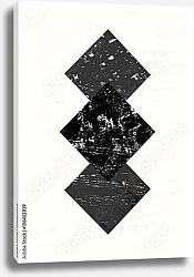 Постер Абстрактная геометрическая композиция 2