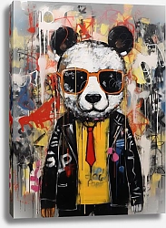 Постер Bizarre animals. Pandas