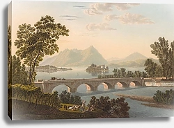 Постер Лори Габриэль Младшая Vue du Pont de Baveno et de l’Isola Madre