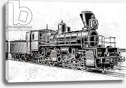Постер A locomotive being used on the Trans-Siberian railway