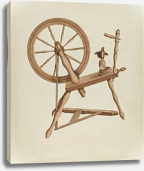 Постер Кронк Лон Shaker Flax Spinning Wheel