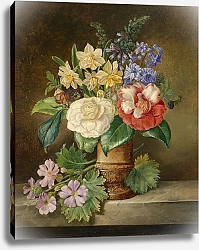 Постер Петтер Франс Blumenstillleben mit Narzissen