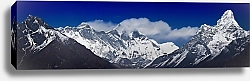 Постер Гималаи, панорамный вид