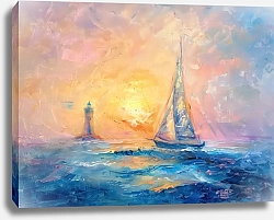 Постер Dreams at sunset