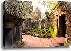 Постер Ангкор, Камбоджа. Храм Та Пром