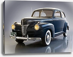 Постер Ford Deluxe Tudor Sedan (11A) '1941