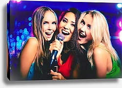 Постер In karaoke bar