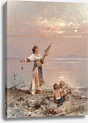 Постер Унтербергер Франц В Неаполитанском заливе