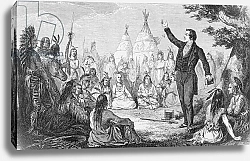 Постер Школа: Испанская 19в. Joseph Smith, Founder of the Mormon Church, 1865