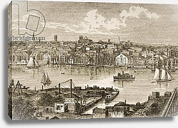 Постер Школа: Английская 19в. Baltimore, in c.1870, from 'American Pictures' published by the Religious Tract Society, 1876