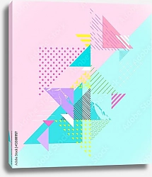 Постер Абстрактная геометрическая композиция 1