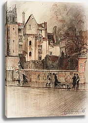 Постер Жуас Чарльз La tour de Calvin, place Sainte Geneviève