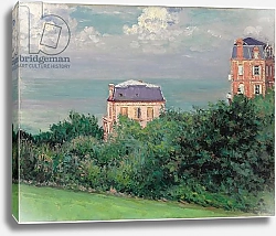 Постер Кайботт Гюстав (Gustave Caillebotte) Villas at Villers-sur-Mer