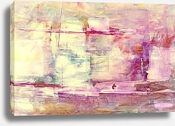 Постер Розовая абстракция