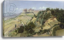 Постер Коро Жан (Jean-Baptiste Corot) Volterra, 1834