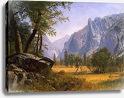 Постер Бирштад Альберт Yosemite Valley 2