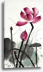 Постер the lotus symbol of eternity