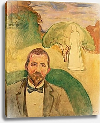 Постер Мунк Эдвард The Dream, c.1900