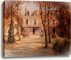 Постер Буржуа Эжен La Maison de Victor Hugo à Paris avenue d'Eylau