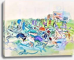 Постер Дюфи Рауль La course à Epsom