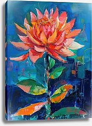 Постер The fragile tenderness of dahlia