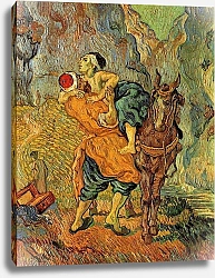 Постер Ван Гог Винсент (Vincent Van Gogh) Добрый самаритянин