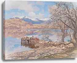 Постер Хьюстон Джордж Портсонахан, озеро Лох-Ов