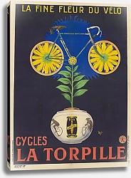 Постер Либо Мишель La fine fleur du vélo. Cycles La Torpille