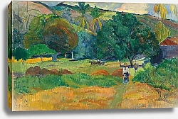 Постер Гоген Поль (Paul Gauguin) Le Vallon, 1892