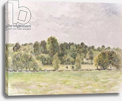 Постер Писсарро Камиль (Camille Pissarro) Eragny Evening, 1890