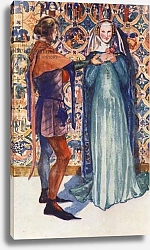 Постер Калтроп Дион A Man and Woman of the Time of Edward II 1307-1327