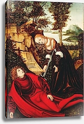 Постер Кранах Лукас Старший Pyramus and Thisbe