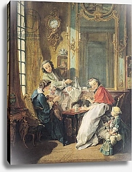 Постер Буше Франсуа (Francois Boucher) The Afternoon Meal, 1739