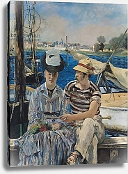 Постер Мане Эдуард (Edouard Manet) Argenteuil, 1874