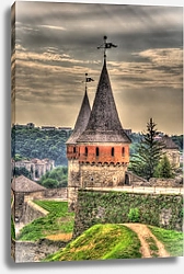 Постер  Башни замка Каменец-Подольский, Украина