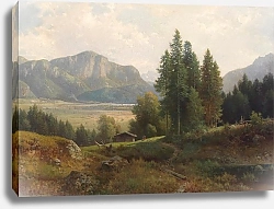 Постер Скелл Людвиг Partie am Kochelsee