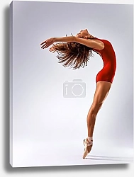 Постер Танцующая балерина 1