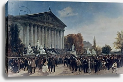 Постер Джуа Жак The Palais du Corps Legislatif after the Last Sitting on 4th September 1870