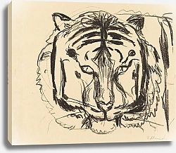 Постер Мунк Эдвард Tigerkopf II
