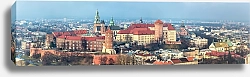 Постер Польша, Краков. Панорама Королевского замка