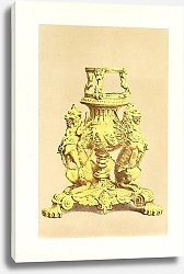 Постер Робинсон Джон Lamp-Stand, in Gilt Bronze. Italian Cinque-Cento Work