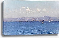 Постер Зонаро Фаусто Sailing Boats In The Aegean